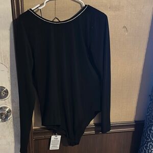 Black Long Sleeve Top